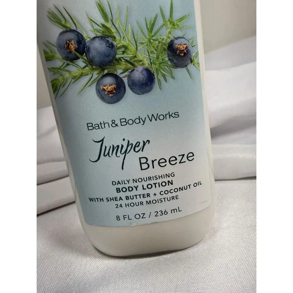Bath & Body Works JUNIPER BREEZE Body Lotion Cream Moisturizer 8oz